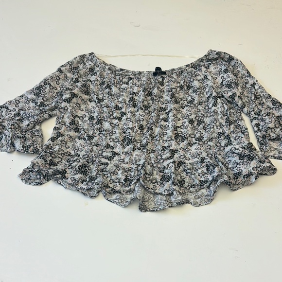 Floral Print Women's Top - Picture 1 of 4